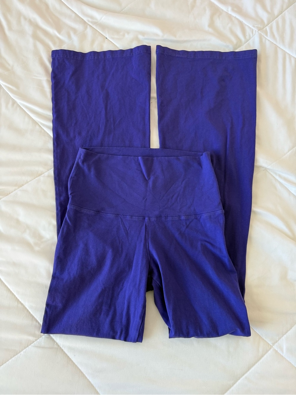 TNA Purple Flare Leggings